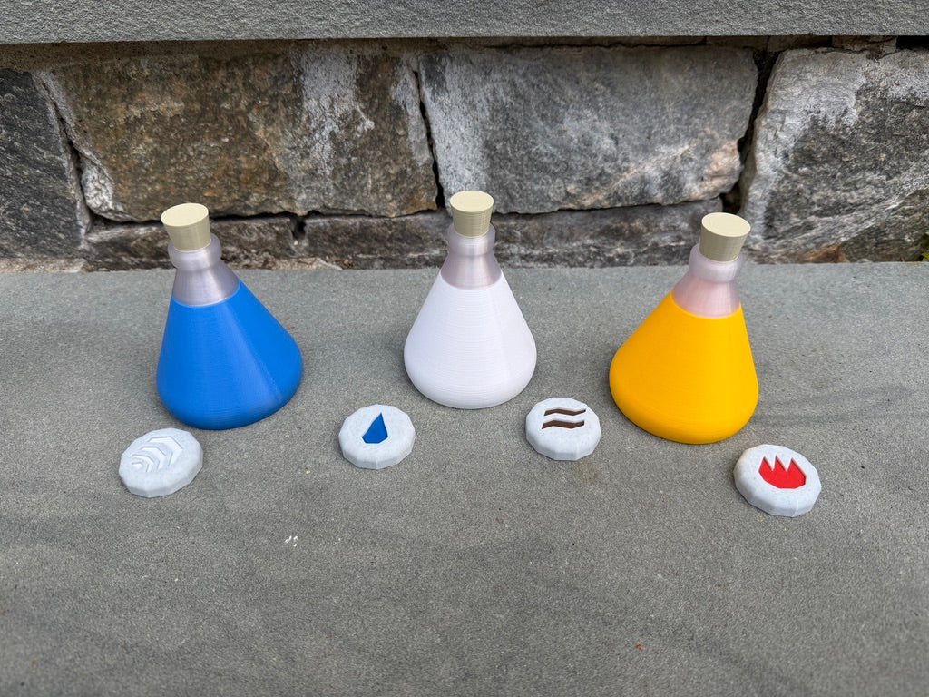 Glowing Potion Lamp - Old School Runescape